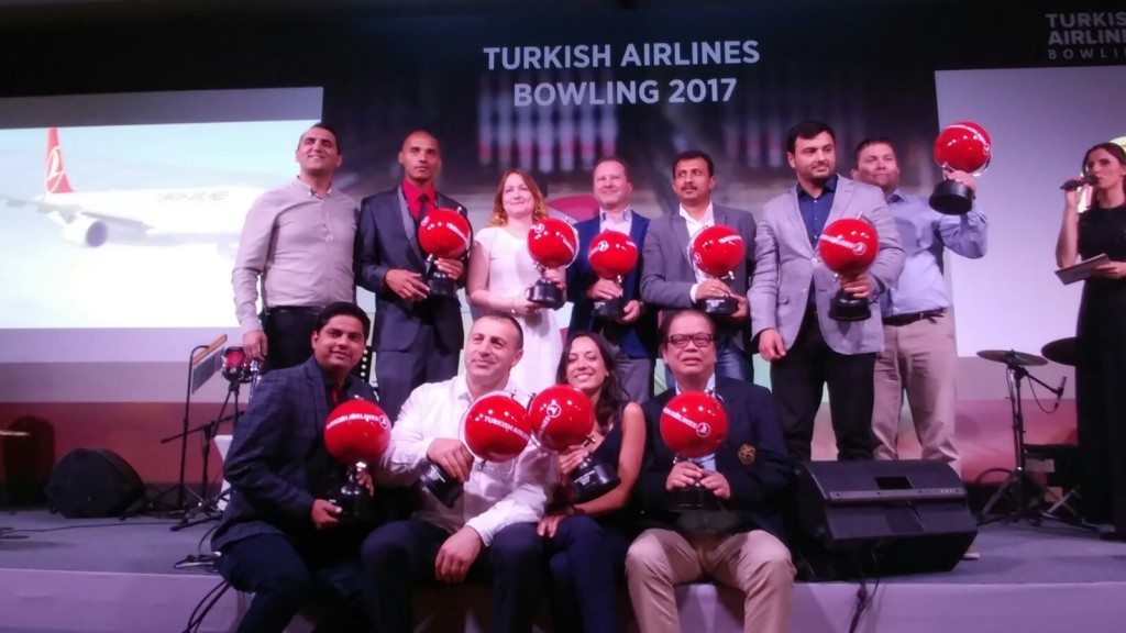 Players travelled from all around the world met at the bowling competition in Istanbul