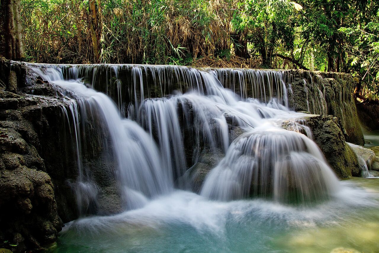 Laos - Kuang Si Falls.(AT Khao Lak Team)