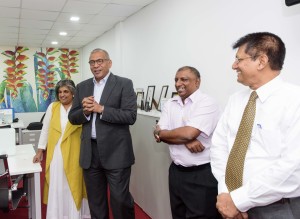 Luxe Asia revamped office - Speech of Mr. Menon