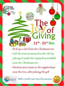 Giving tree mailer